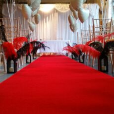 Wedding White Curtain Backdrop