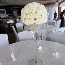 Wedding Martini Vase Table Centre