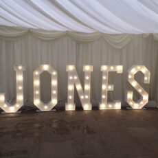 Wedding Giant LED Letters