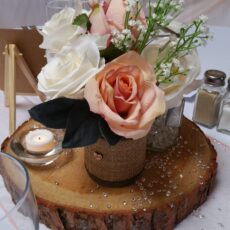 Wedding Trio Vase Table Centre